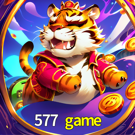 Imagem promocional da 577 game mostrando a plataforma e suas vantagens